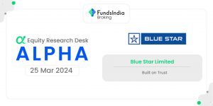 Alpha | Blue Star Ltd. – Equity Research Desk