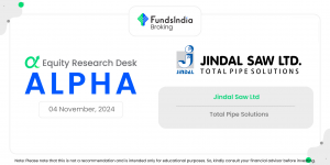 Alpha | Jindal Saw Ltd. – Equity Research Desk