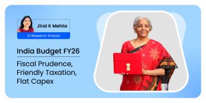 India Budget FY26: Fiscal Prudence, Friendly Taxation, Flat Capex